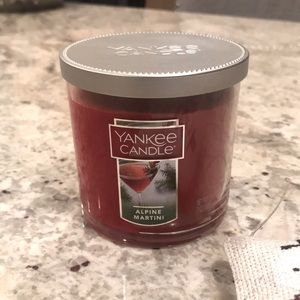 Yankee Candle Alpine Martini scent, and Christmas Snowman ornament